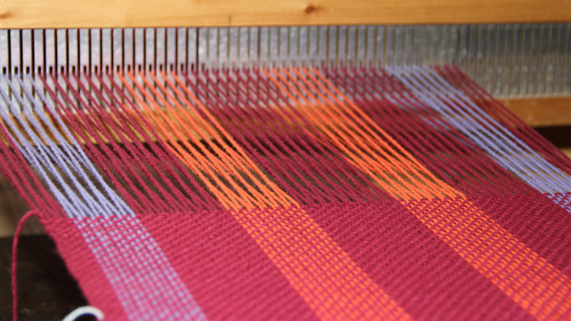 Sanitary and eco-friendly Turkish towels being woven