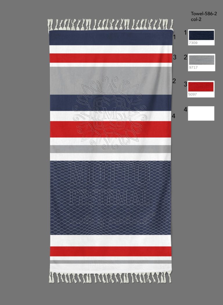 Turkish Bath Towel MOT 026 Motto Peshtemal