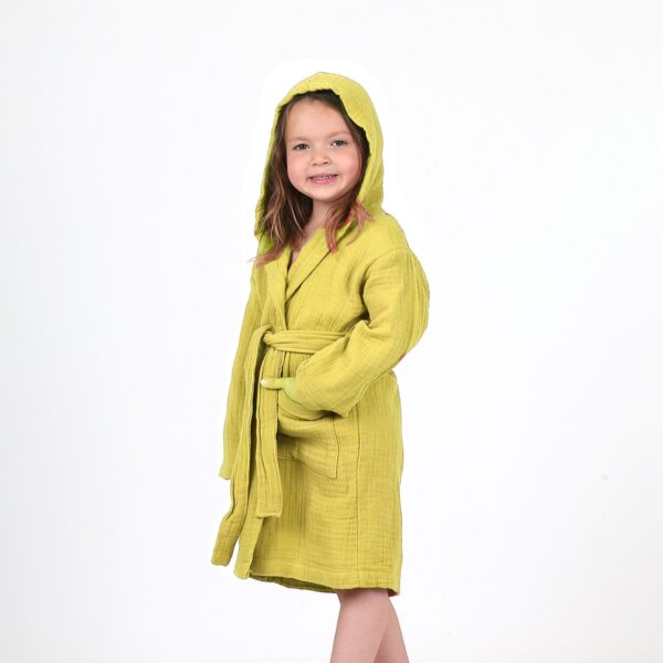 child-bathrobe-multi-muslin-crinkle-4-layer-fabric-mustard-kids-baby-textile-manufacturer-wholesaler-turkish-linen-towel-peshtemal