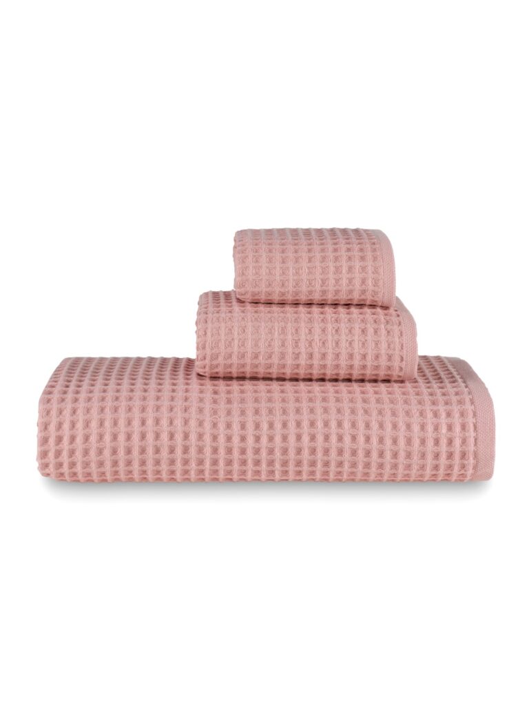 pink-towel-waffle-muslin-throw-blanket-cotton-peshtemal-turkish-beach-linen-terrytowel-supplier